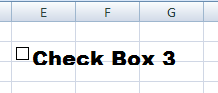 The end result, our chekcbox