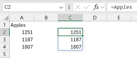 A name is an array