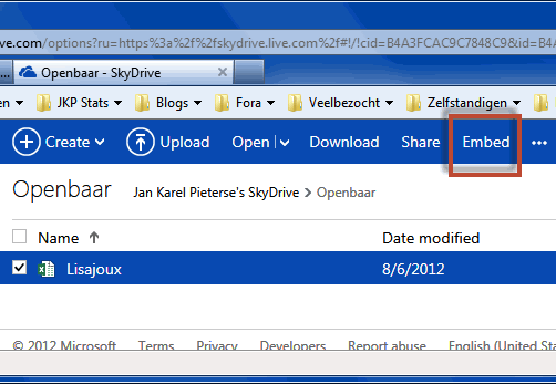 Skydrive folder