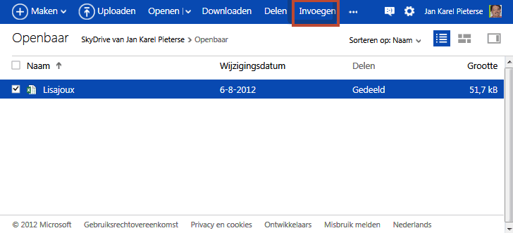 Skydrive map