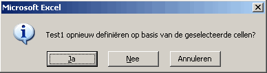 Bevestiging hoe opmaakprofiel moet worden toegepast op de selectie